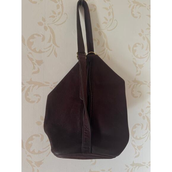 COACH 4944 Sonoma Nubuck Leather Flat Pack Backpack Crossbody